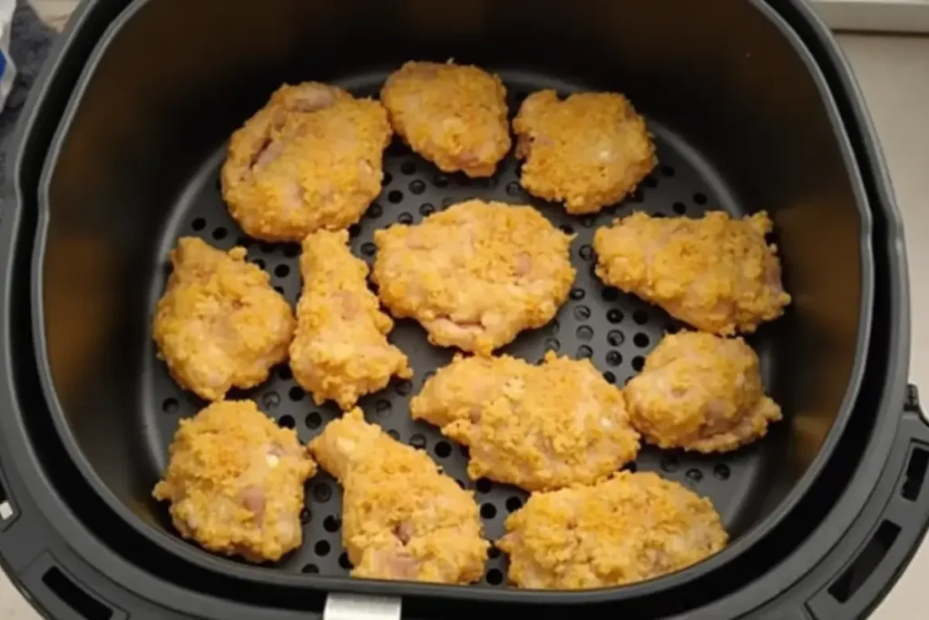 Air Frying Tyson Popcorn Chicken