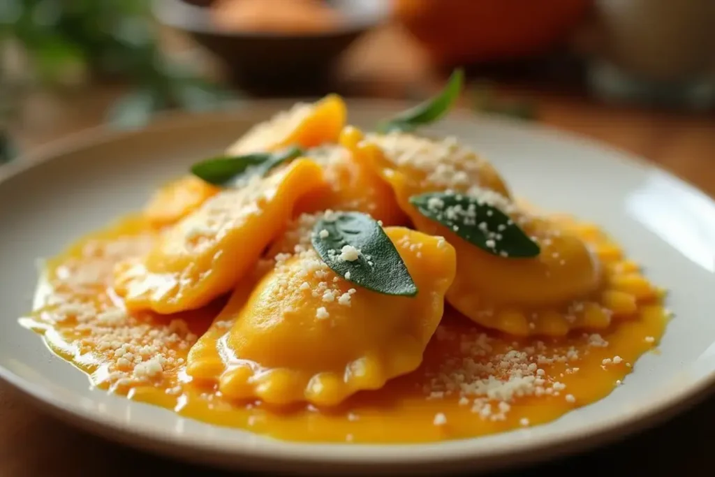 Butternut Squash Ravioli