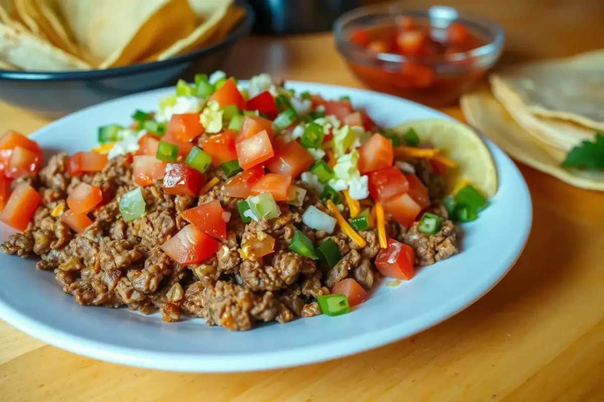 Leftover Taco Meat