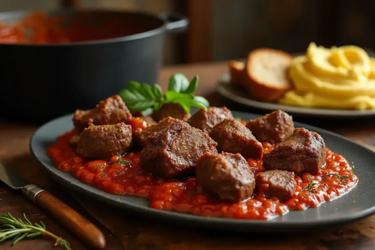 braised beef in tomato sauce